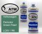 Preview: Volkswagen, Perlcolor Green Pearl, LC6V / R6: 400ml Sprühdose + 400ml Klarlack - Set, von ATW Autoteile West.